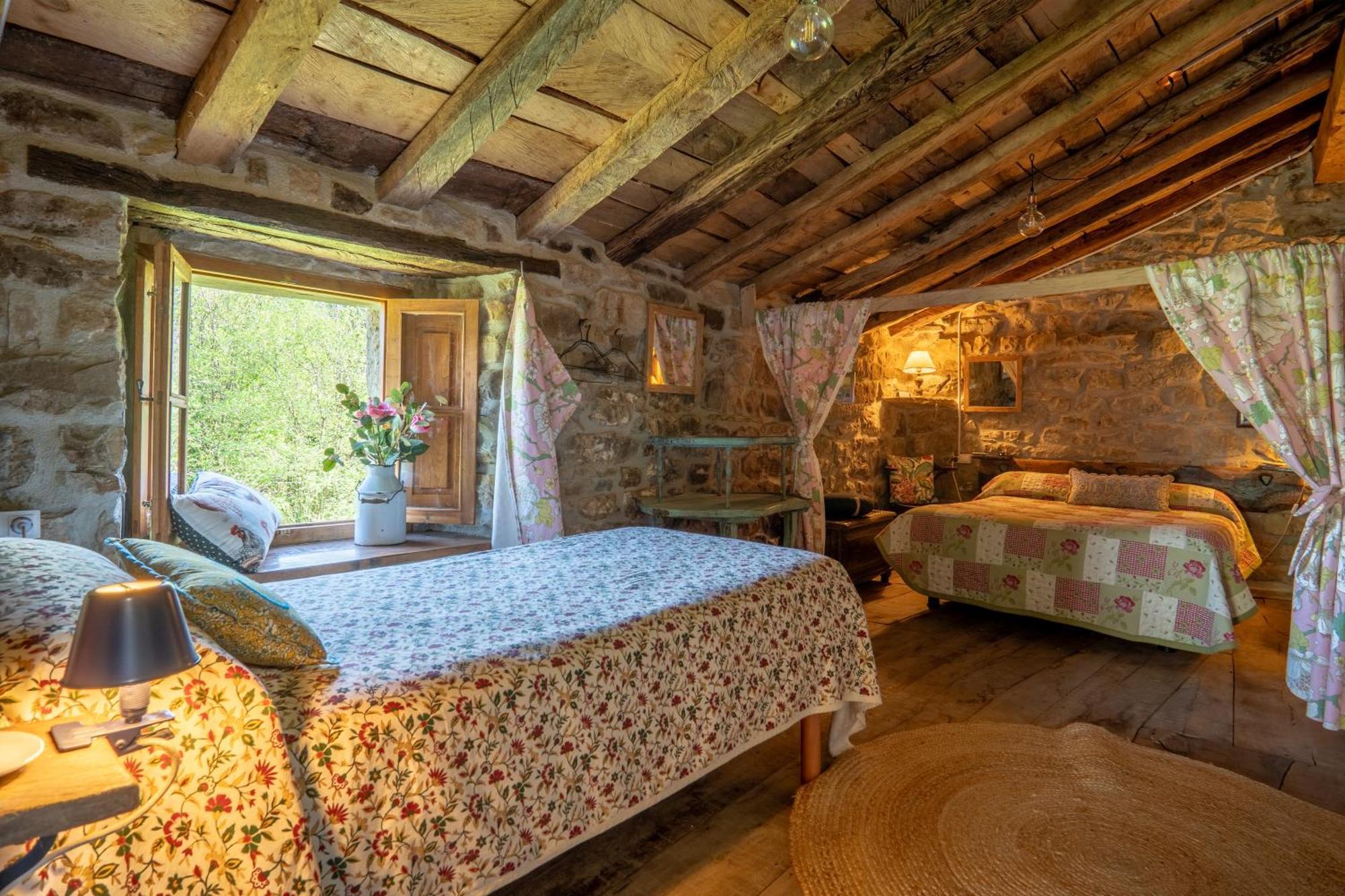 Vivienda Pasiega Lo Lucas 1920 San Roque de Ríomiera Zewnętrze zdjęcie