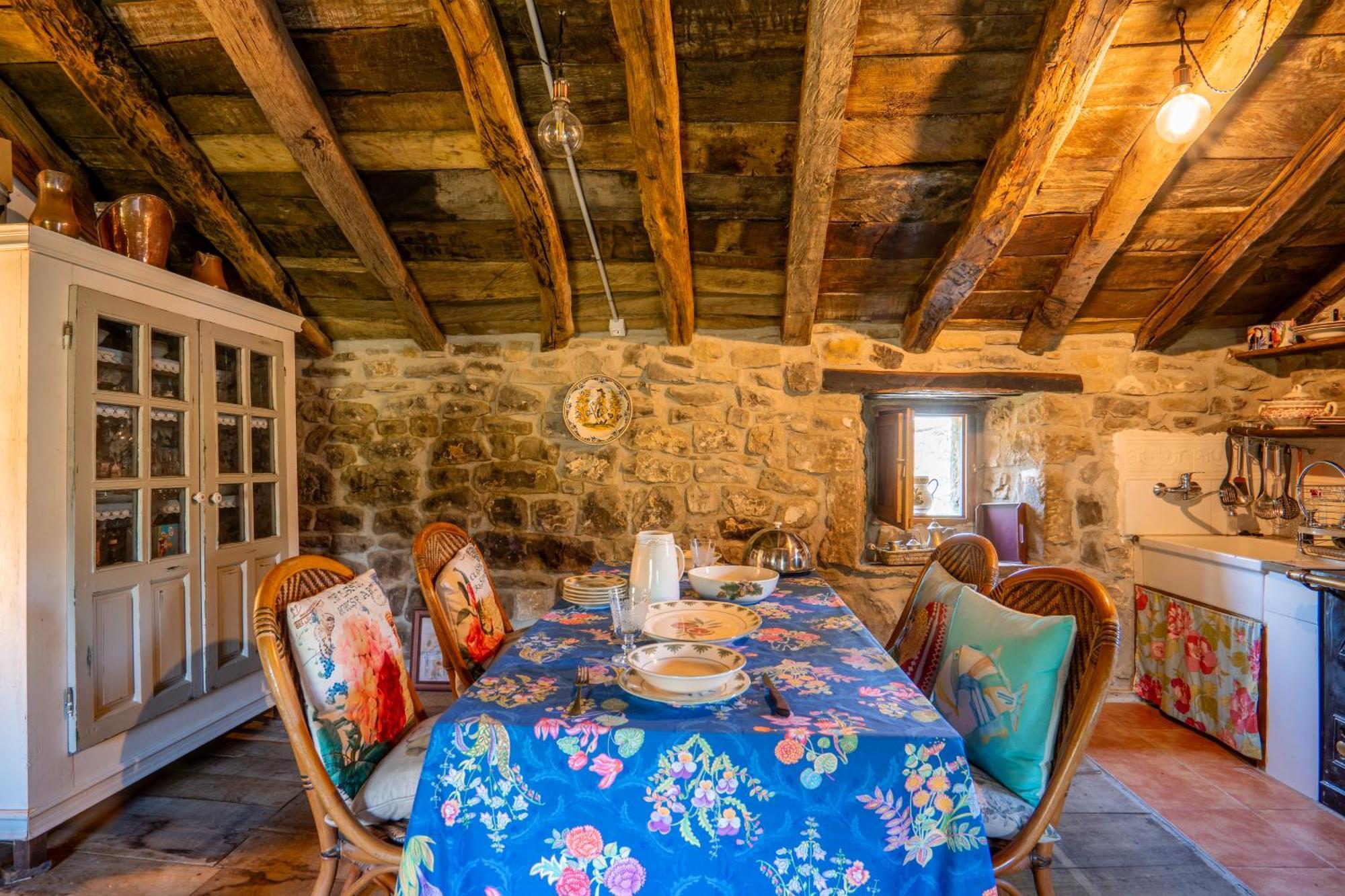Vivienda Pasiega Lo Lucas 1920 San Roque de Ríomiera Zewnętrze zdjęcie
